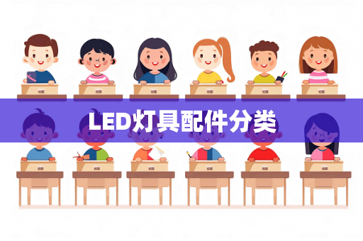 LED灯具配件分类