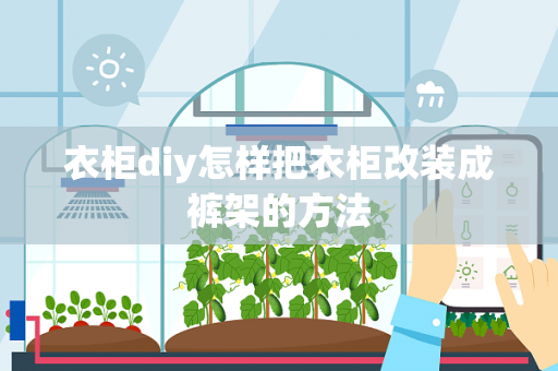 衣柜diy怎样把衣柜改装成裤架的方法